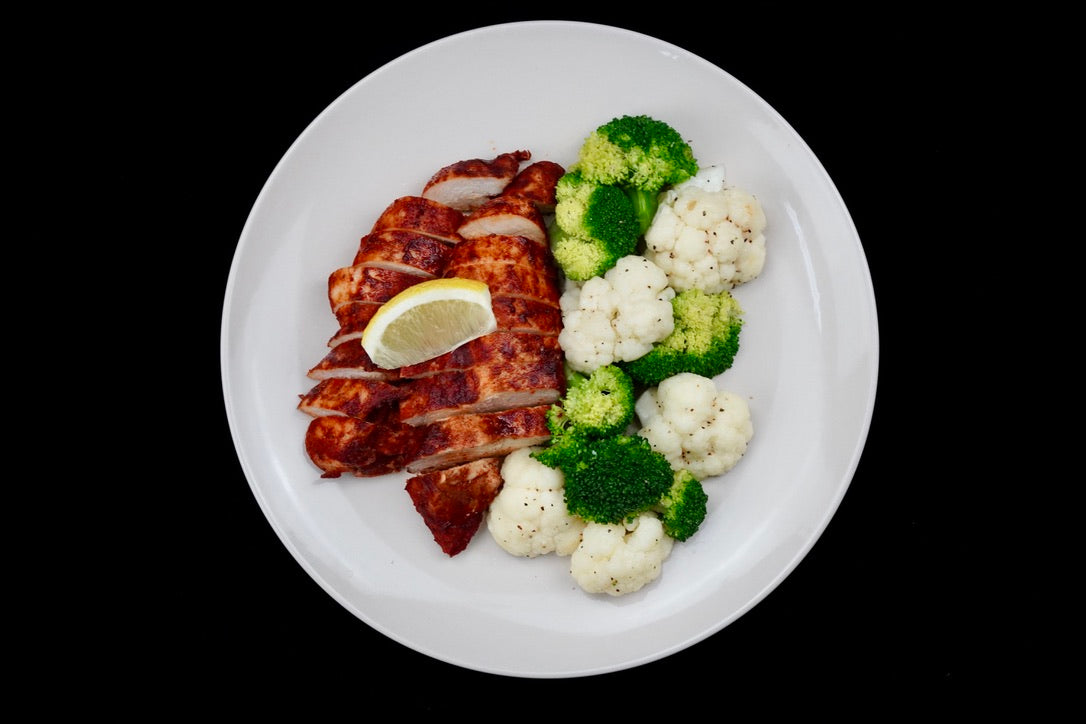 Tandoori Chicken Breast x Broccoli & Cauliflower - Nutrify Basics