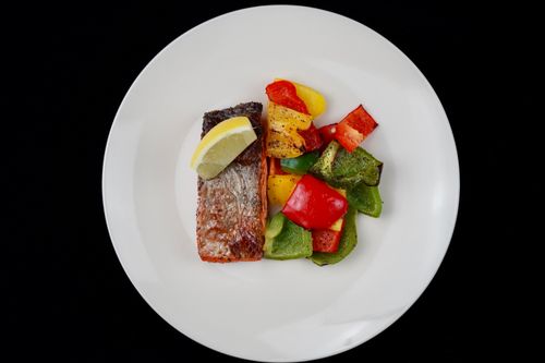 Salmon x Mixed Peppers - Nutrify Basics