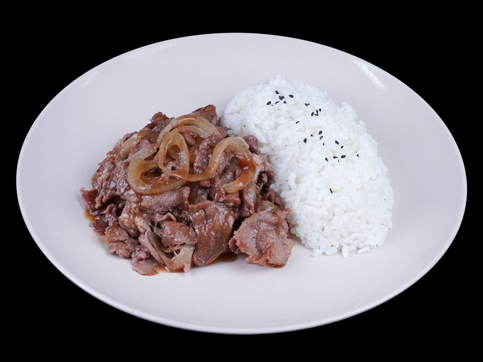 Ginger Soy Beef x Rice - Nutrify Basics