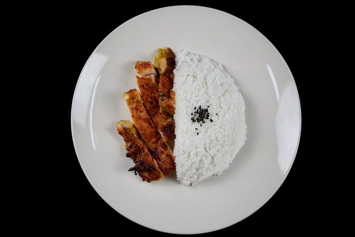 Satay Chicken Thigh x Short Grain Rice - Nutrify Basics