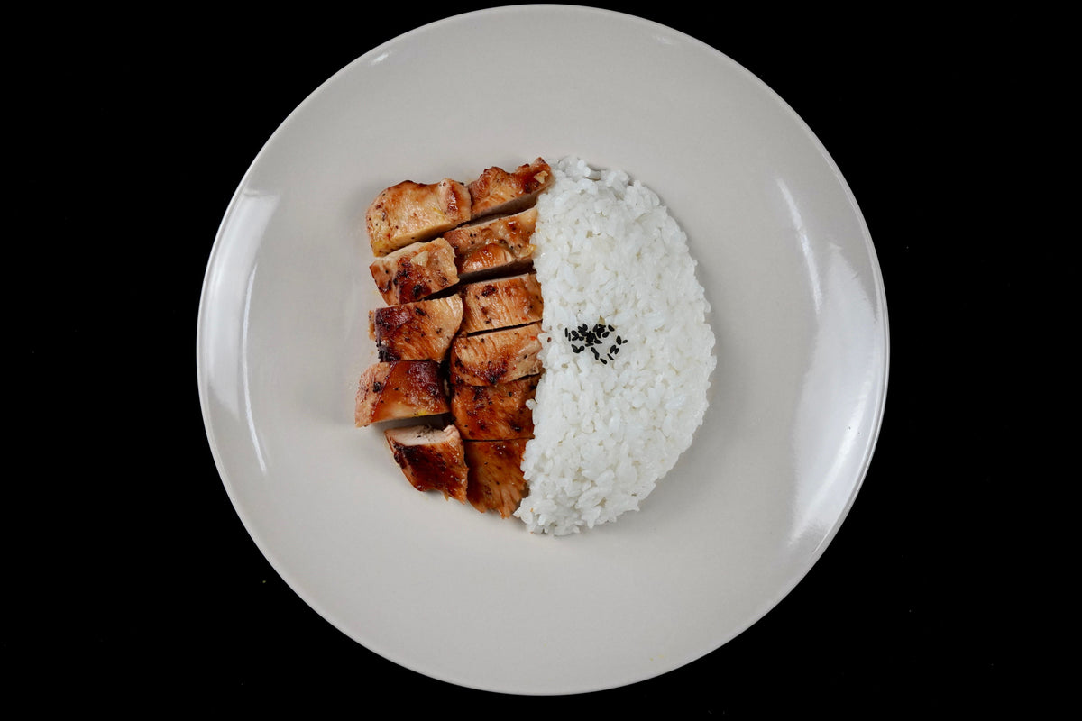 Honey Garlic Chicken Breast x Short Grain Rice - Nutrify Basics