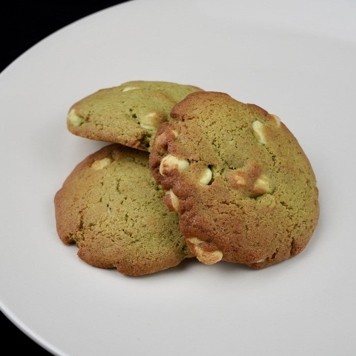 Matcha White Chocolate Chip Protein Cookies - 3 pcs