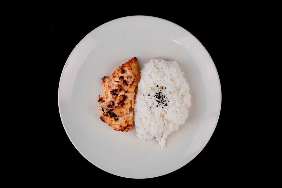 Sesame Soy Chicken x Rice - Nutrify Basics